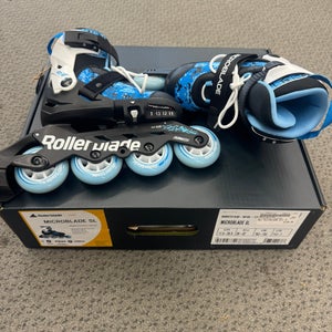 Rollerblade Microblade SL (new) Adjustable inline skate size 11-1