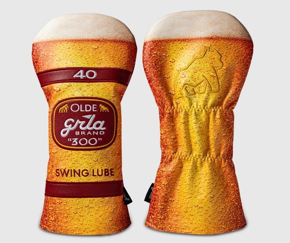 GRLA (Guerrilla Golf) Olde English Driver Cover