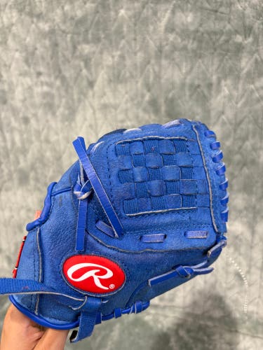 Blue Rawlings Highlight Series RH Pitcher's Baseball Glove 9.5" (Used)