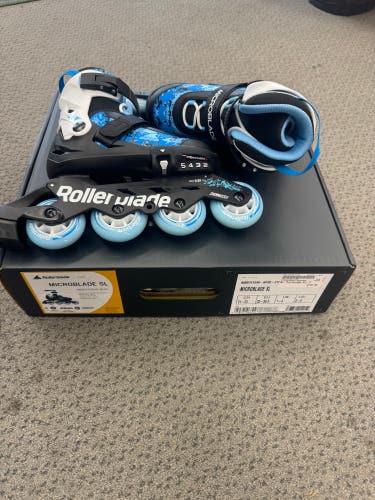 Rollerblade Microblade SL Adjustable 2-5 inline Skates (New)