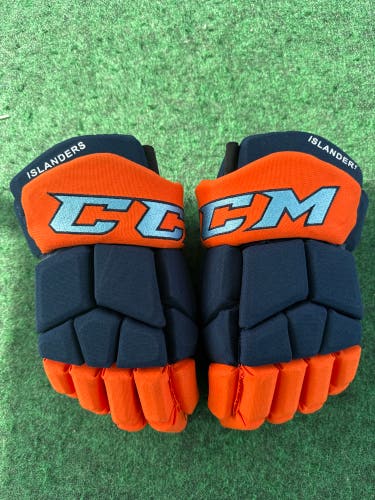 Blue Senior CCM Tacks 45C Gloves 14" (Used) Islanders Hockey Club