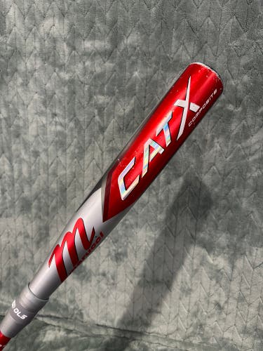 2023 Marucci CAT X Composite Bat USSSA Certified (-10) Composite 20 oz 30" (Used)