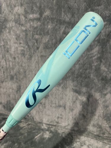 2026 Rawlings Icon Composite Bat USSSA Certified (-10) Composite 18 oz 28" (Used)