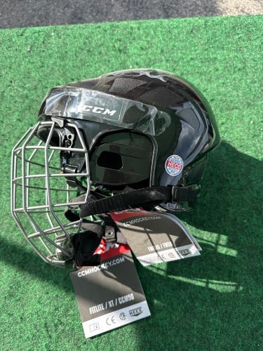 Black Large CCM 50 Helmet (New)