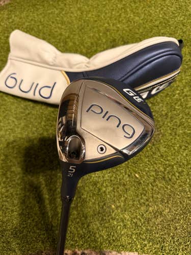 Ping G Le3 5 21* Fairway Wood, TFC 80 Lite Flex, LH