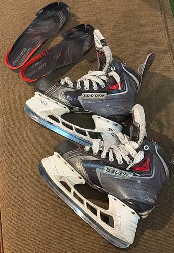 Bauer X100 7D used skates. Blade tech 263 steel