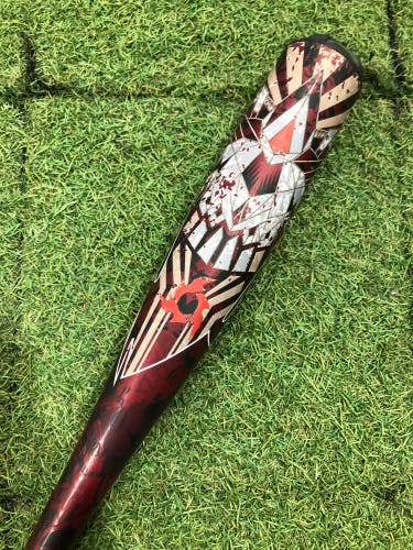 2023 DeMarini Voodoo One Alloy Bat USABat Certified (-11) Alloy 18 oz 29" (Used)