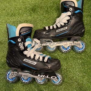 Junior Bauer RSX Inline Skates Regular Width Size 5 (Used)