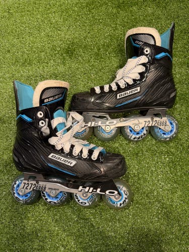 Junior Bauer RSX Inline Skates Regular Width Size 5 (Used)