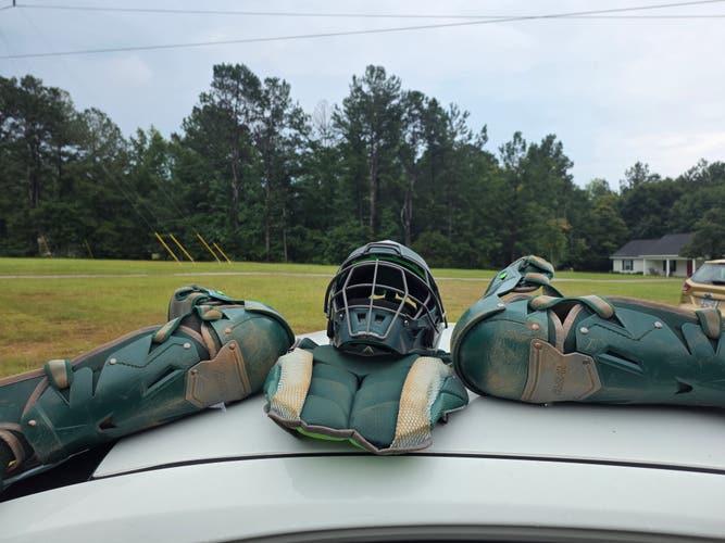 Green All Star MVP Pro Catcher's Set (Used)