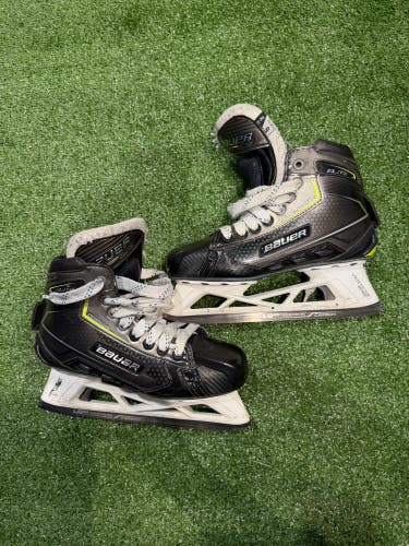 Intermediate Bauer Elite Hockey Goalie Skates Size 5 (Used)
