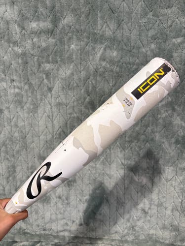 2025 Rawlings Icon Composite Bat USSSA Certified (-5) Composite 26 oz 31" (Used)