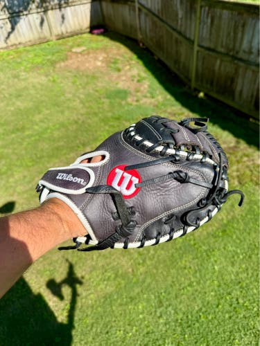 Wilson A1000 RH Catcher's Baseball Glove 33" (Used)