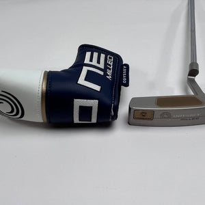 Odyssey Ai-ONE Silver Milled Two T Stroke Lab Putter 35" Mens RH HC