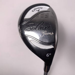 Callaway Solaire Gems 6 Hybrid 45g Ladies Graphite Womens RH Undersize Grip