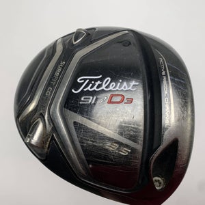 Titleist 917 D3 Driver 9.5* Aldila Rogue max 65g Stiff Graphite Mens RH -1''