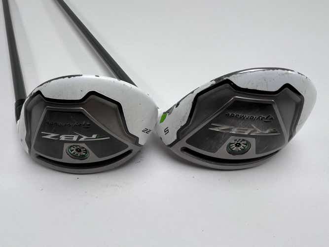 TaylorMade RocketBallz 4 & 5 Hybrid Set 22* 25* Ladies Graphite Womens RH