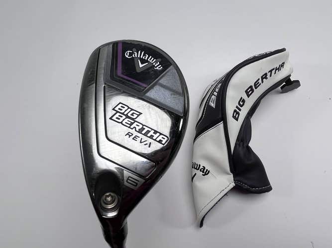 Callaway Big Bertha REVA 23 6 Hybrid 30* Aldila Ascent Blue 40 Ladies Womens LH