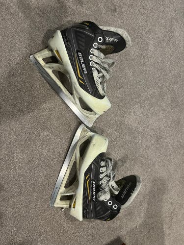 2015 Bauer Supreme One.7 Hockey Goalie Skates Size 1 (Used)