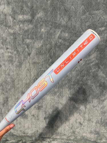 Blue 2025 Easton Ghost Unlimited Composite Bat (-11) Composite 19 oz 30" (Used)