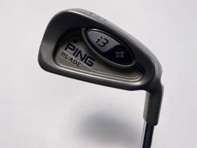 Ping i3 + Blade Single 3 Iron Black Dot Regular Steel Mens RH