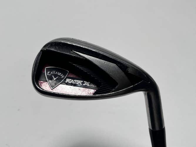 Callaway Razr X HL Single 8 Iron Fujikura Sakura Senior Graphite Mens RH