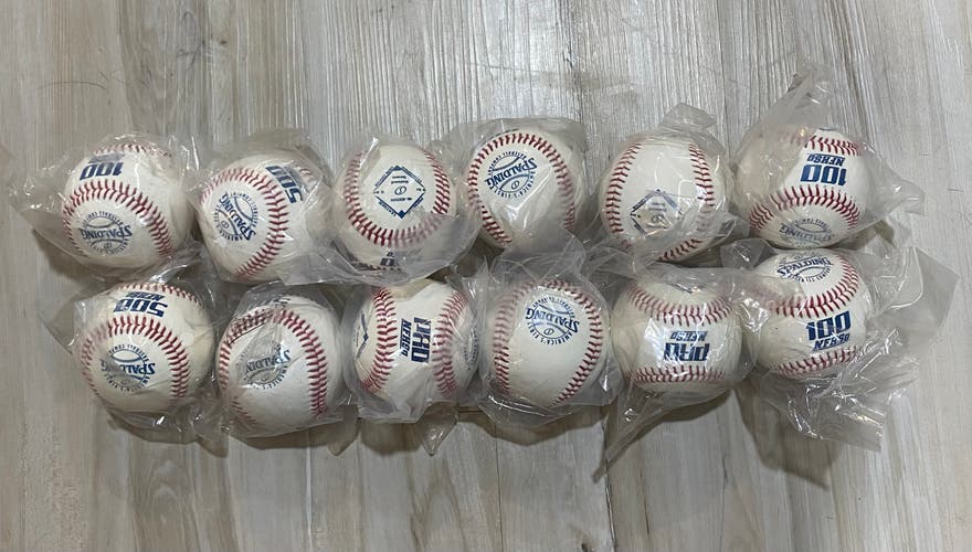 Spalding Baseballs 12 Pack (1 Dozen) (New)