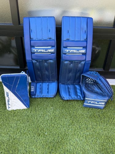 33"+2” & 32”+2” 2024 Factory Demo True L87 Regular Goalie Full Set Pro Stock (Used)