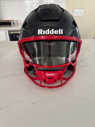 Black Adult Large Riddell Axiom Helmet (New)
