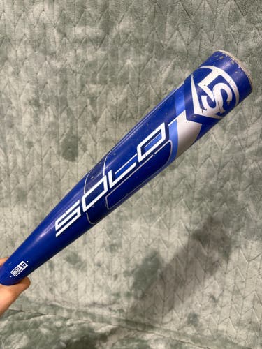 2020 Louisville Slugger Solo Alloy Bat BBCOR Certified (-3) Alloy 29 oz 32" (Used)