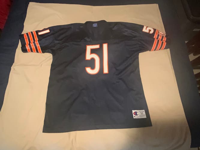 NEW Dick Butkus #51 Chicago Bears Champion Jersey Mens Size 52.