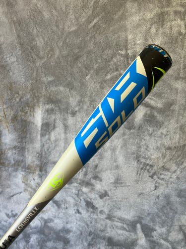 2018 Louisville Slugger Solo 618 Alloy Bat USABat Certified (-11) Alloy 19 oz 30" (Used)