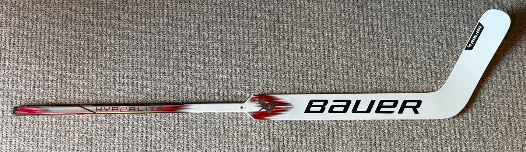 Senior Bauer Vapor Hyperlite 2 Regular Goalie Stick 26" Paddle Pro Stock (New)