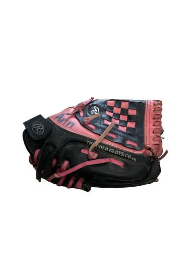 Used Rawlings PLAYER SERIES BB/SB Glove RH Throw Pink 10" 11859-S000032722
