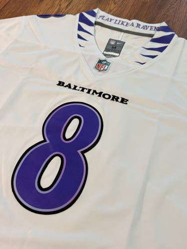 Lamar Jackson Baltimore Ravens jersey adult medium