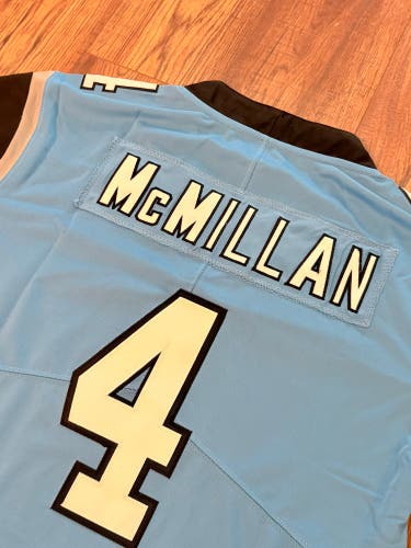 Tetairoa McMillan Carolina Panthers jersey adult medium