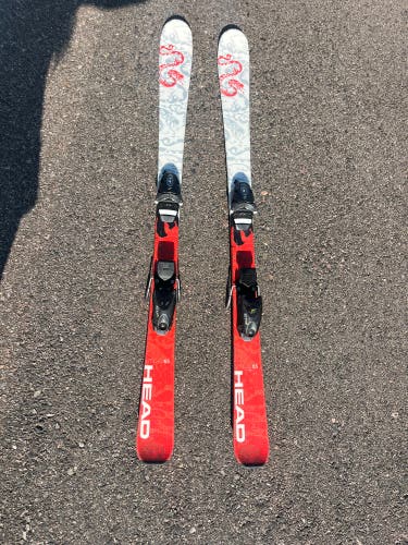 Kid's HEAD Mojo 65 Skis 127 cm | Tyrolia SL45 Bindings (Used)