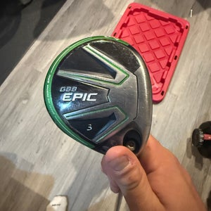 2017 Callaway GBB Epic Right Handed Fairway Wood Stiff Flex 3 Wood HL (Used)