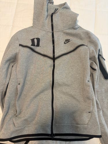 Gray Duke Football Team Issued Tech Jacket