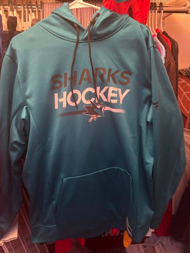 San Jose Sharks Fanatics Authentic Pro Men's XL Sweatshirt (New)