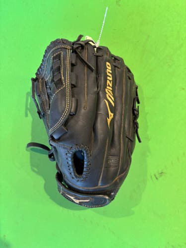 Black Mizuno MVP Prime LH Softball Glove 12.5"
