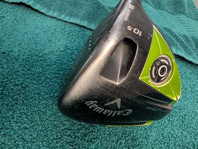 Men's Callaway Razr Fit Xtreme Right Handed Driver Senior Flex 10.5 Loft Graphite Shaft (Used)