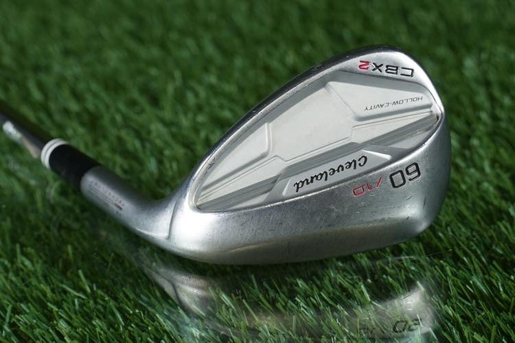 Cleveland CBX2 60 10 Lob Wedge Dynamic Gold 115 Wedge Flex W/ Lamkin Grip RH