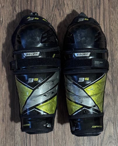 Junior Bauer Supreme 3S 11" Shin Pads (Used)