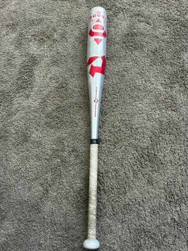2022 DeMarini The Goods One Piece Alloy USSSA Certified Bat (-10) 21 oz 31" (Used)