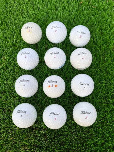 Titleist Pro V1 and pro v1X sold by the dozen