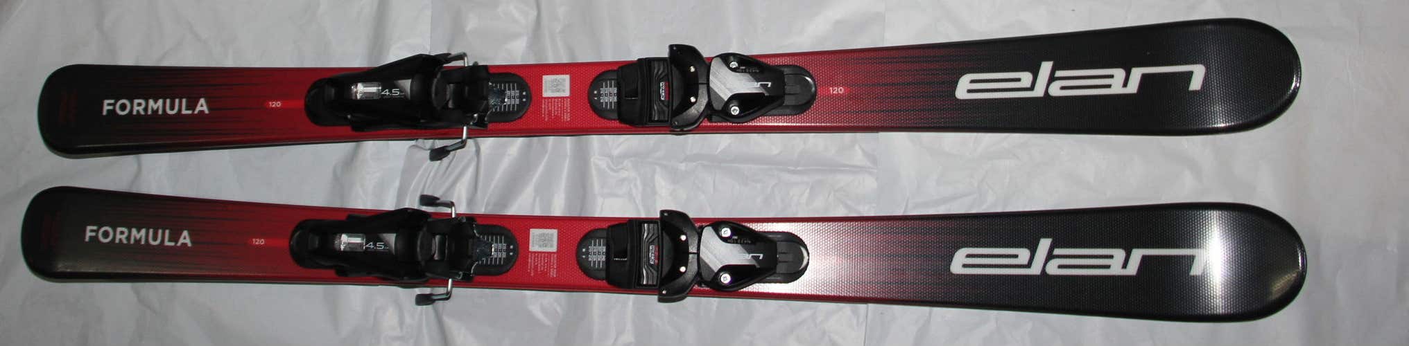 NEW 120cm junior Skis ELAN 2026/27 formula kid skis + Elan size adjustable bindings