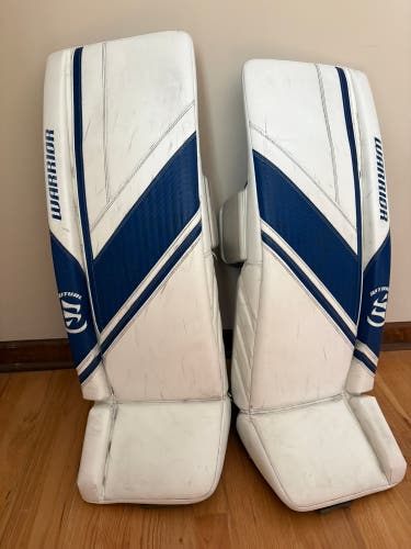 34" Warrior Ritual G6 E+ Goalie Leg Pads (Used)