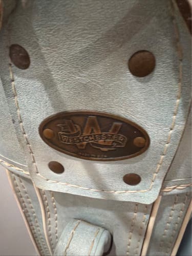 Vintage Leather West Chester Carolina Blue Carry Bag (Used)