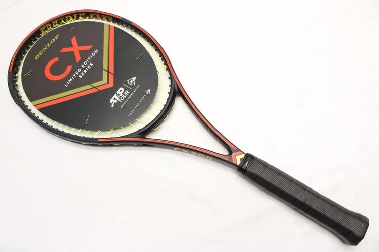 2025 DUNLOP CX200 LIMITED EDITION TENNIS RACQUET (4 1/2) STRUNG *READ*